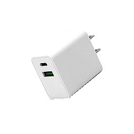 Power Block - PD Wall Charger 20W 1 USB-C, USB-A