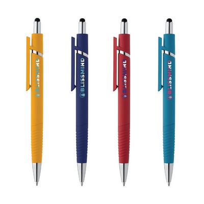 Amelia Softy Plastic Pen (Full Color Imprint)