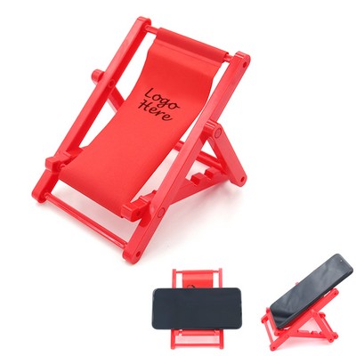 Mini Beach Chair Phone Holder