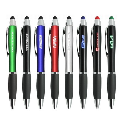 LED Logo Ballpoint Stylus Pen