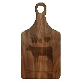 Walnut Paddle Shape Cutting Board (14"x7")