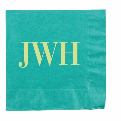 Teal Blue 3 Ply Luncheon Napkins