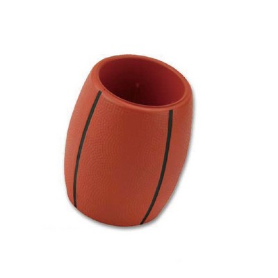 PU Basketball Bottle Holder Stress Ball