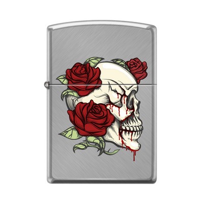 Zippo® Herringbone Silver Sweep Lighter