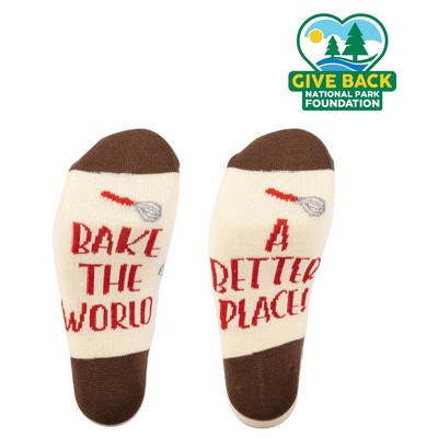 ACE Bake The World A Better Place Dress Socks