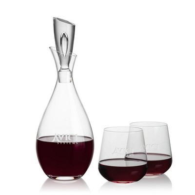 Juliette Decanter & 2 Howden Stemless Wine