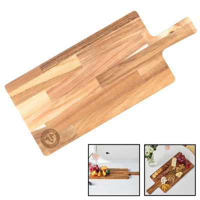 Acacia Wood Serving & Cutting Board Butcher Block