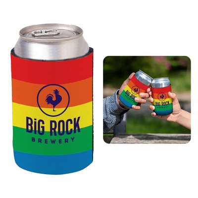 Rainbow Can Cooler