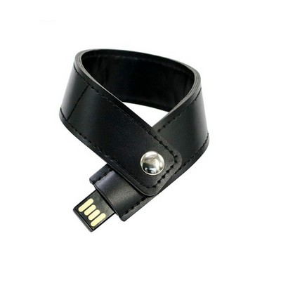 PU Leather Bracelet USB Flash Drive