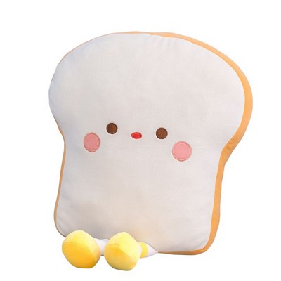 Plush Squishmallow Pillow - Bread Slice Sop