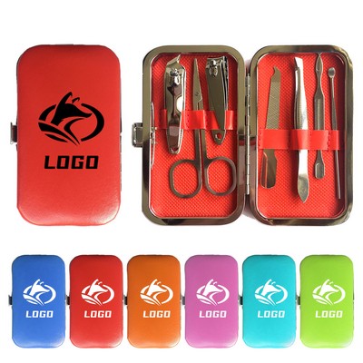 7 Pcs Manicure Set Nail Clippers Kits