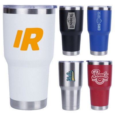 30 oz Treble Stainless Steel Tumbler