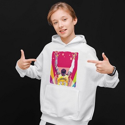 Gildan® Youth Heavy Blend™ Hooded Sweatshirt w/ Full Color DTF- High Volume