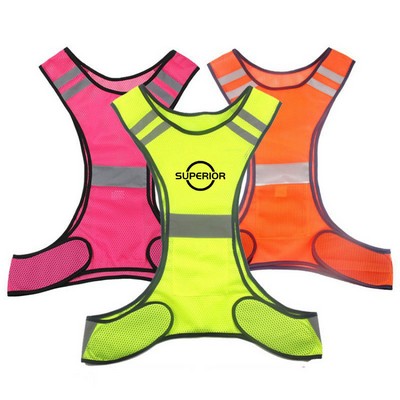 Reflective Safety Running Vest