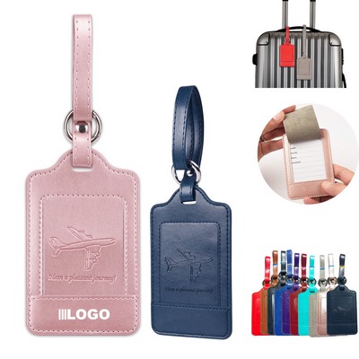 Pu Leather Luggage Tags