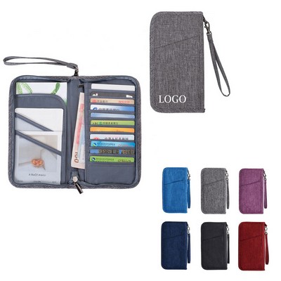 Travel Passport/Credit Cards Holder Wallet