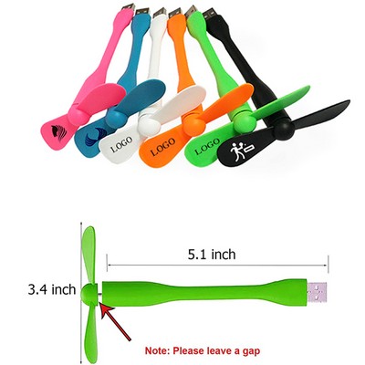 Flexible Mini USB Fans