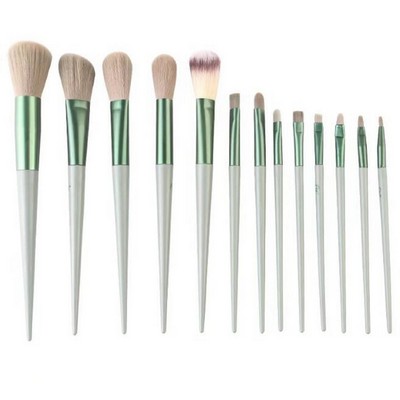 13 Pcs Makeup Brush Set Kit with Travel Makeup Bag