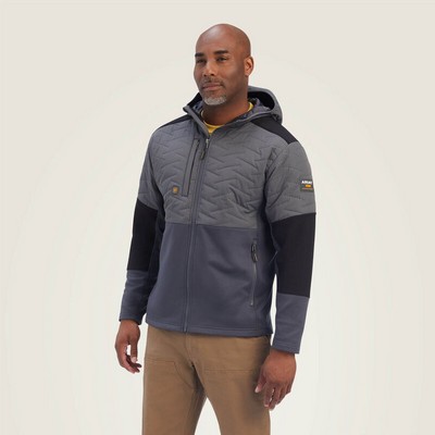 Ariat® Men's Rebar Gray Durastretch™ Could 9 Insulated Jacket