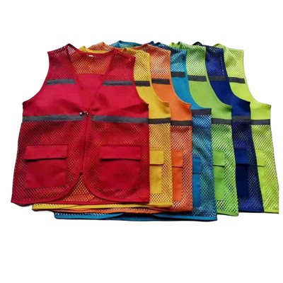 Reflective Mesh Safety Vest