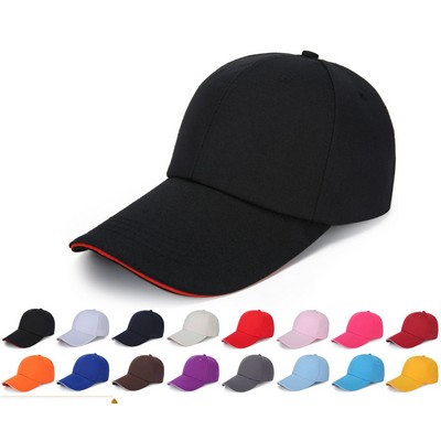 100% Cotton Adjustable Baseball Cap