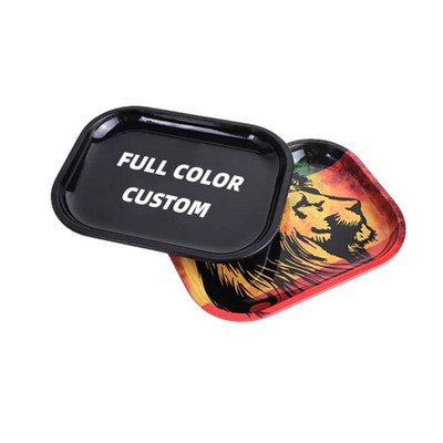 Full Color Tinplate Rolling Tray