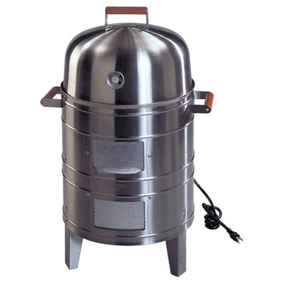 Stainless Steel Electric Water Smoker w/351 Square Inch Cooking Space