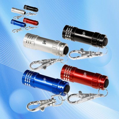 Metal LED Keychain Flashlight