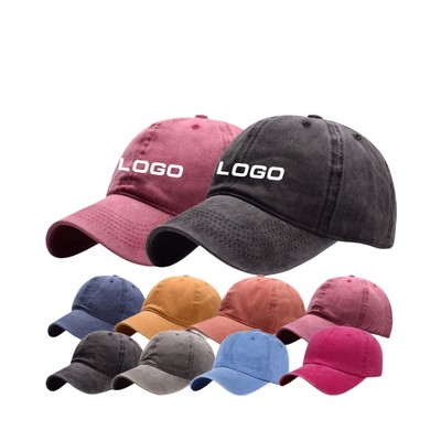 Washed Baseball Caps for Men Women