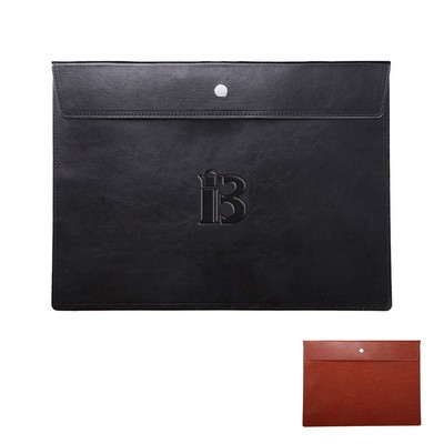 PU Leather A4 File Bag