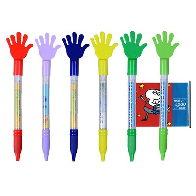 Hand-Shaped Banner Ballpoint Pen