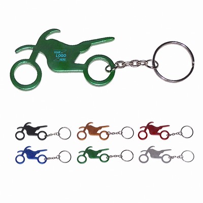 Motorcycle Keychain Bottle Opener