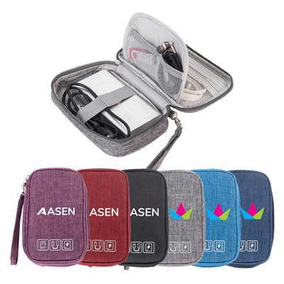 Digital Electronic Accessories Organizer Storage Bag