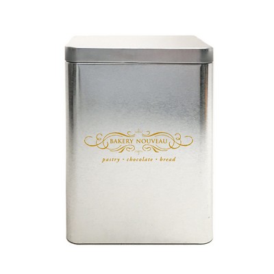 Small Square Canister Tin Box - Empty Email for filling options and pricing.