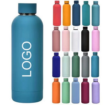 18 Oz Stainless Steel Insulated Water Bottle