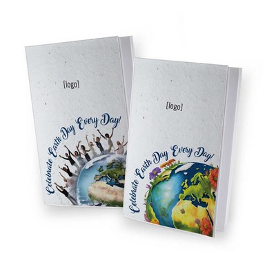 Earth day Seed Paper Notebook