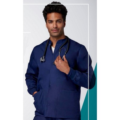 Fundamentals® Scrubs Unisex Snap Front Warm-Up Jacket