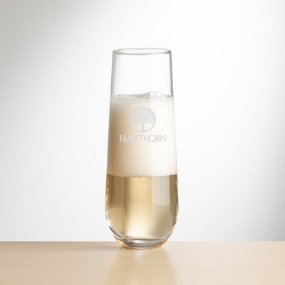 Redmond Stemless Flute - Deep Etch