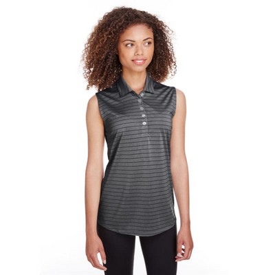 Puma Golf Ladies' Rotation Stripe Sleeveless Polo