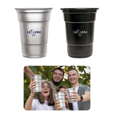 16oz Metal Cup