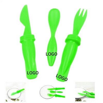 Abs Portable Travel Cutlery Set