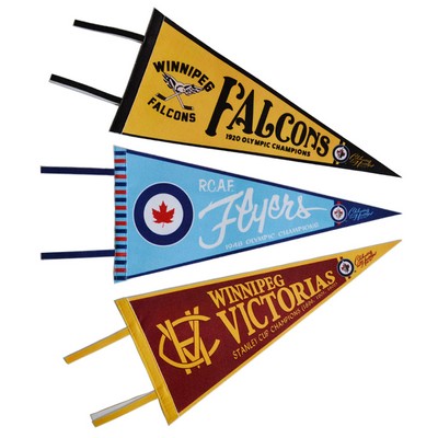 Colored Felt Strip Pennant