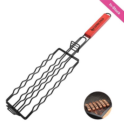 BBQ Hot Dog Grilling Basket