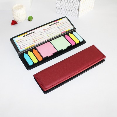 PU Customized Rectangular Sticky Note Box