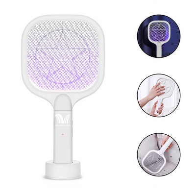 Smart Bug Zapper Electric Fly Swatter with USB