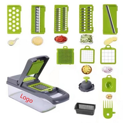 12-In-1 Multifunctional Kitchen Vegetable Cutter