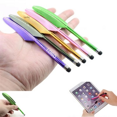 Feather Shape Universal Touch Screen Pen