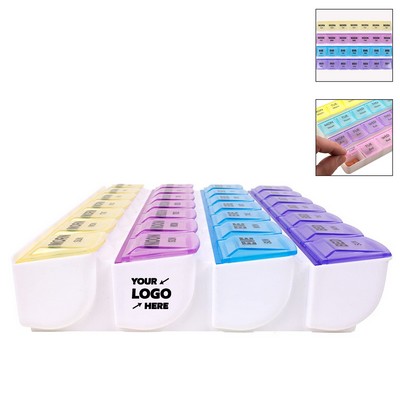 7 Day Meds Organizer Pill Box