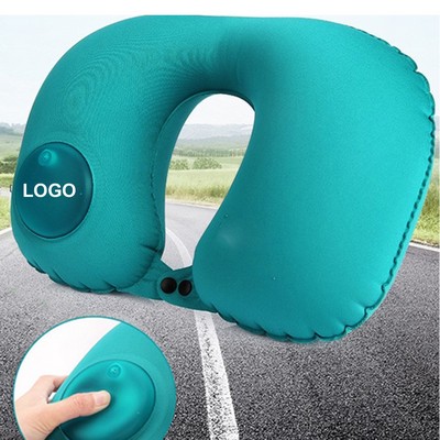 U Shape Inflatable Travel Pillow