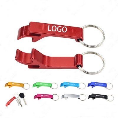 Aluminum Beverage Wrench Key Chains